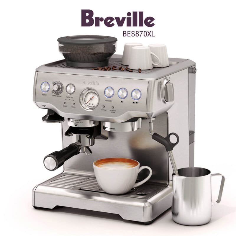 cách sử dụng máy pha cà phê breville đúng cách