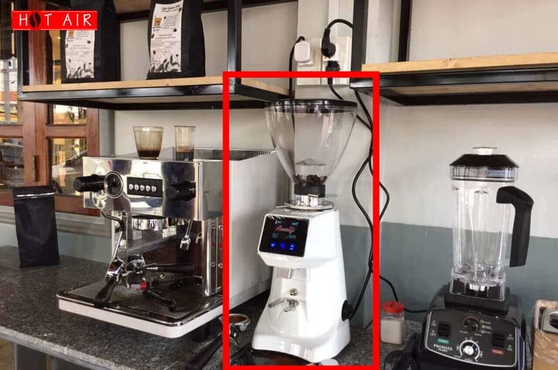 máy xay cafe amalfi có kích thước nhỏ gọn