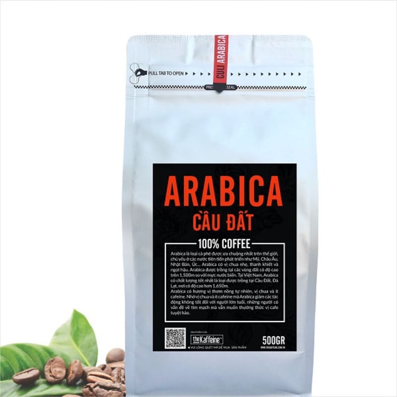 cà phê bột arabica cầu đất