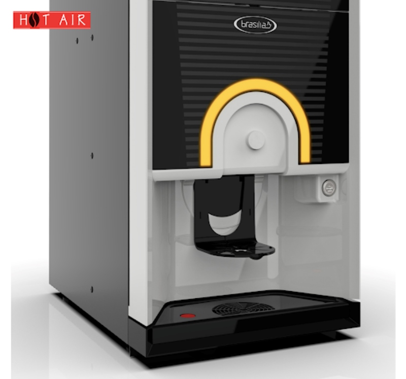 Máy pha cà phê Brasilia Aurea Touch Screen hoạt động với công suất là 2850W