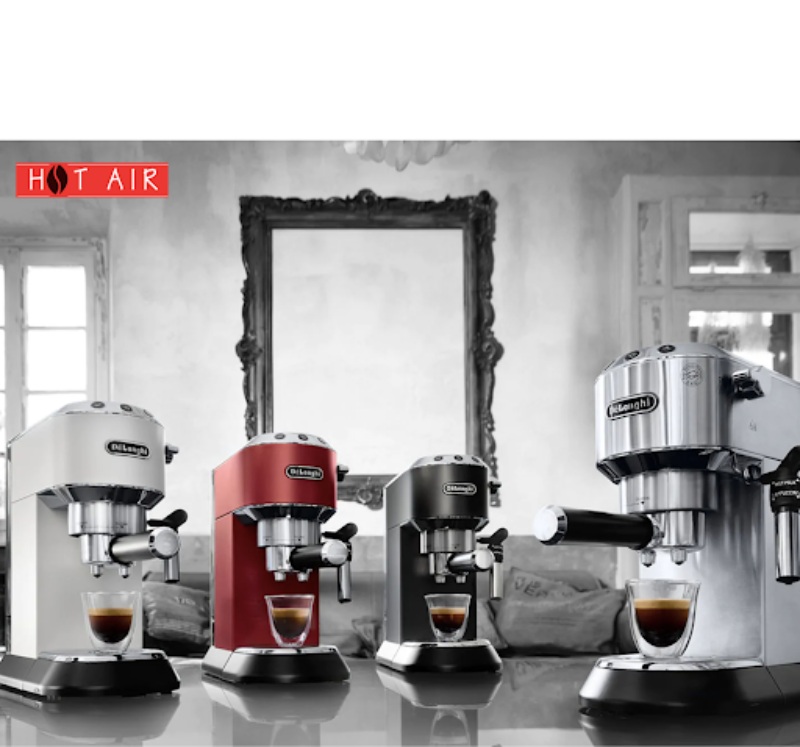 Máy pha cà phê Delonghi EC685 được sản xuất với 4 màu sắc