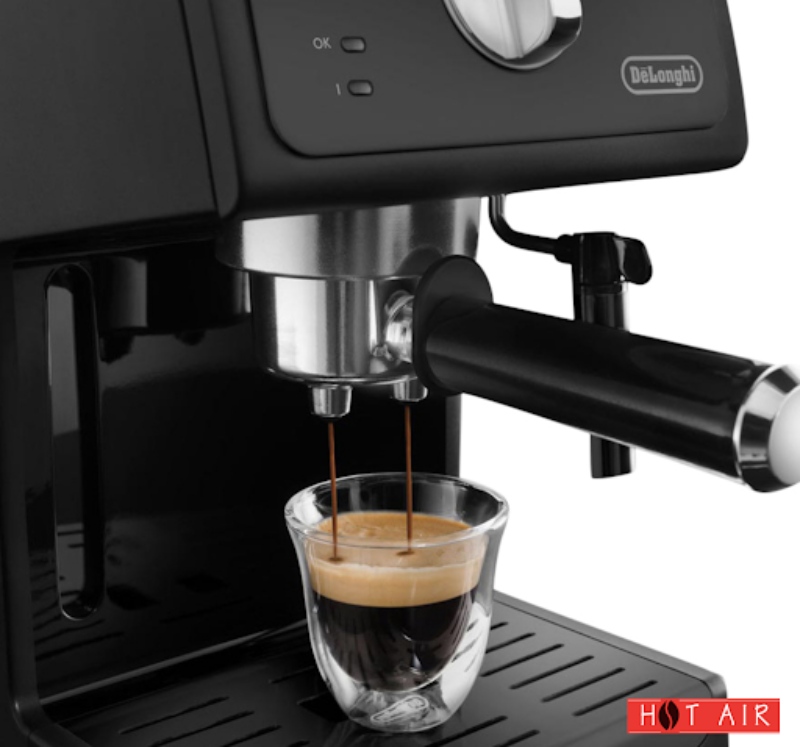 Máy pha cà phê Delonghi ECP31.21 sở hữu công suất hoạt động là 1100W