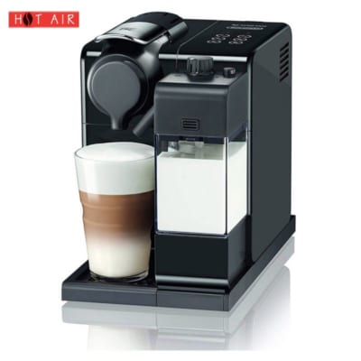 Máy pha cà phê Delonghi Nespresso Lattissima Touch EN 560.B có thiết kế hình vuông bắt mắt.