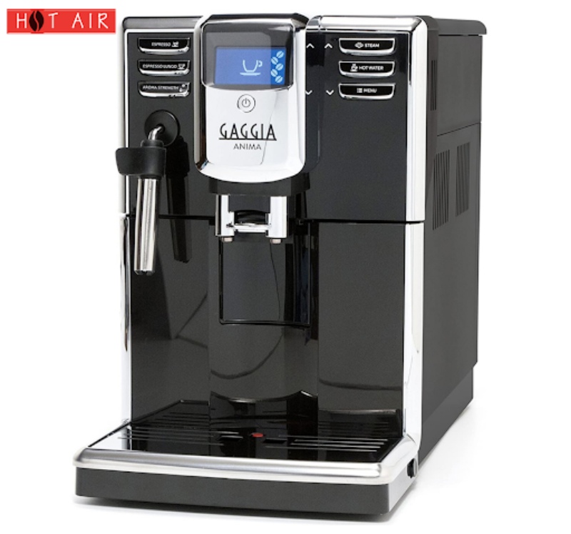 Lớp vỏ máy pha cà phê Gaggia Anima được làm từ chất liệu cao cấp không gỉ sét