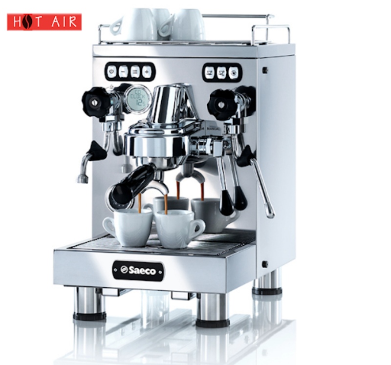 Thân và vỏ máy pha cà phê Saeco SE 50 được làm từ thép không gỉ