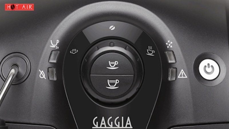 Giao diện máy pha cafe Gaggia Besana Model 2020 dễ sử dụng